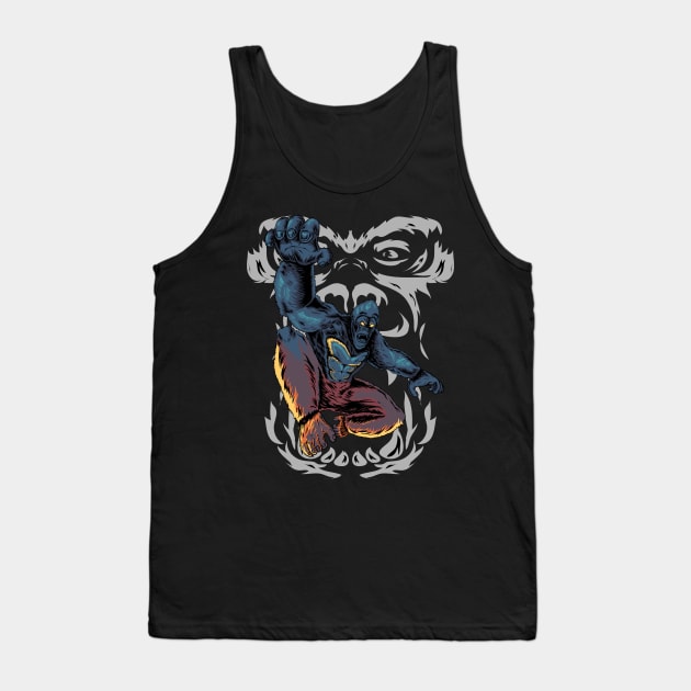 king kong gorilla Tank Top by three.gu